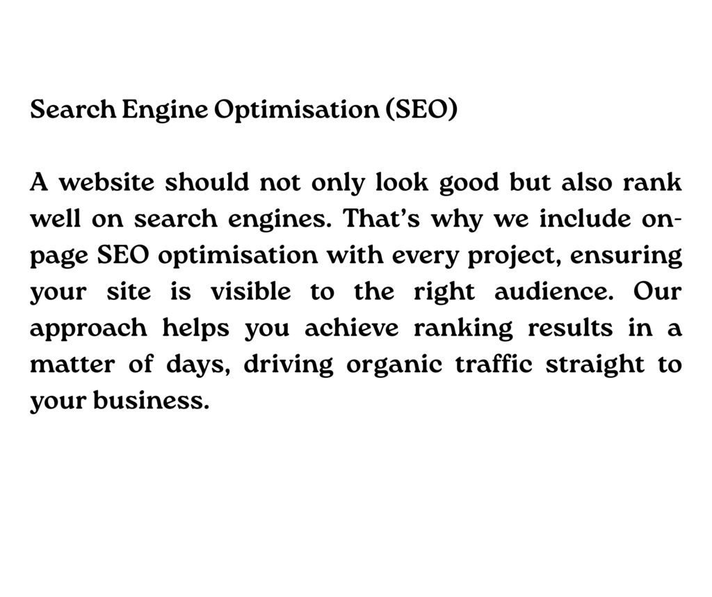 get your own professional website