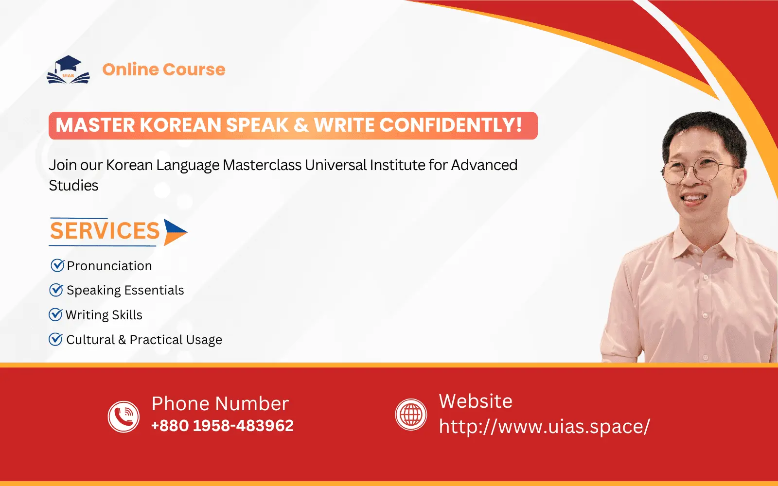 Master Korean: Speak & Write Confidently(Live Classroom – Book Your Seat Now)