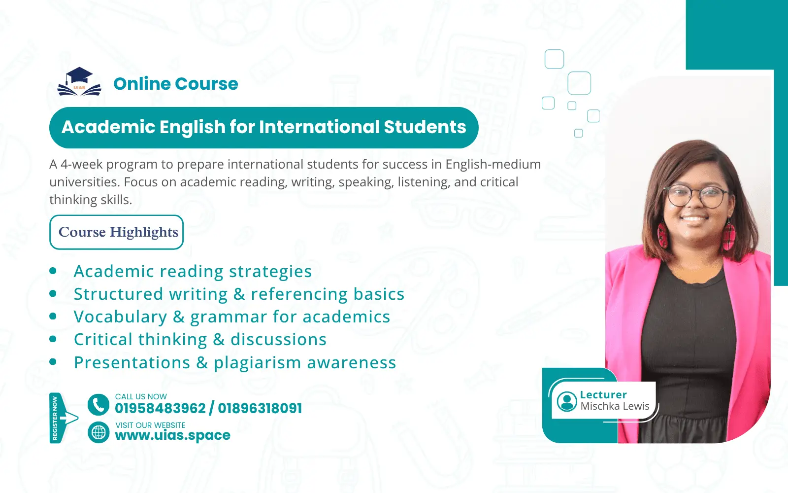 Academic English for International Students ​(Live Classroom – Book Your Seat Now)