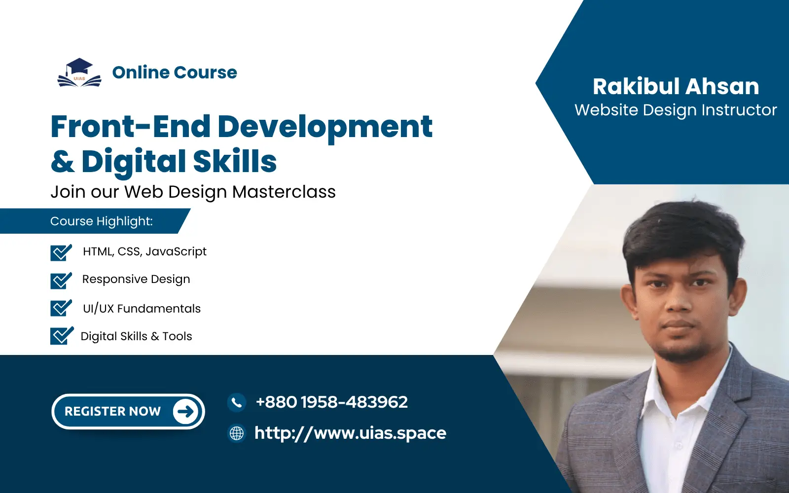 Website Development(Live Classroom – Book Your Seat Now)